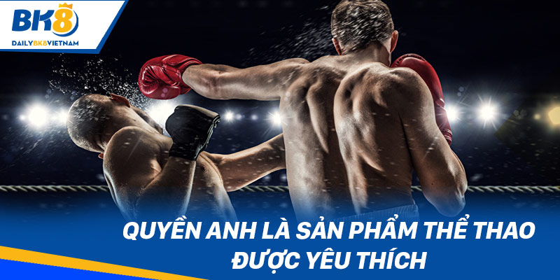 Quyền Anh là sản phẩm Thể Thao được yêu thích