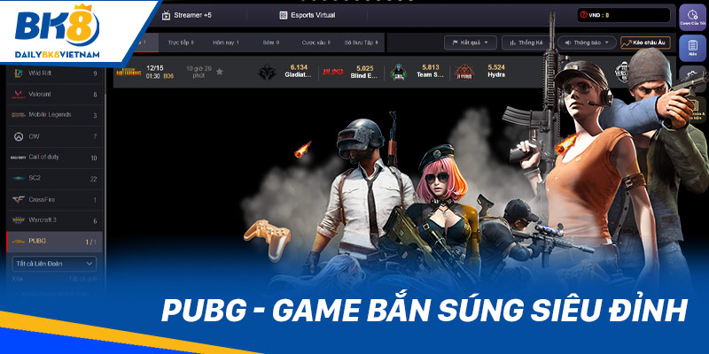 PUBG - Game bắn súng siêu đỉnh