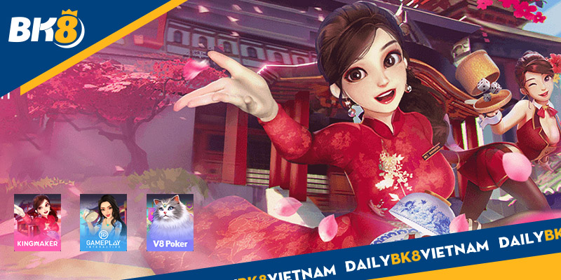Các nhà phát hành Xóc Đĩa online tại sân chơi BK8