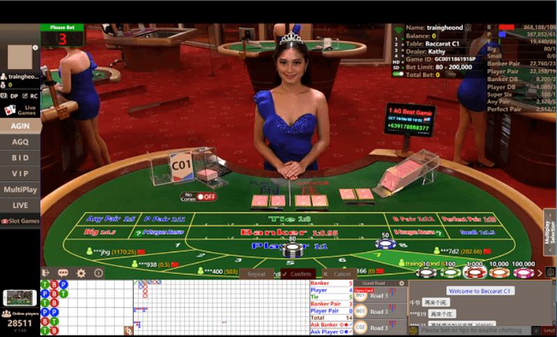 Tỷ lệ cược trong Baccarat